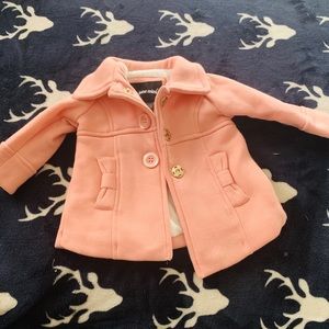 Baby girl pea coat
